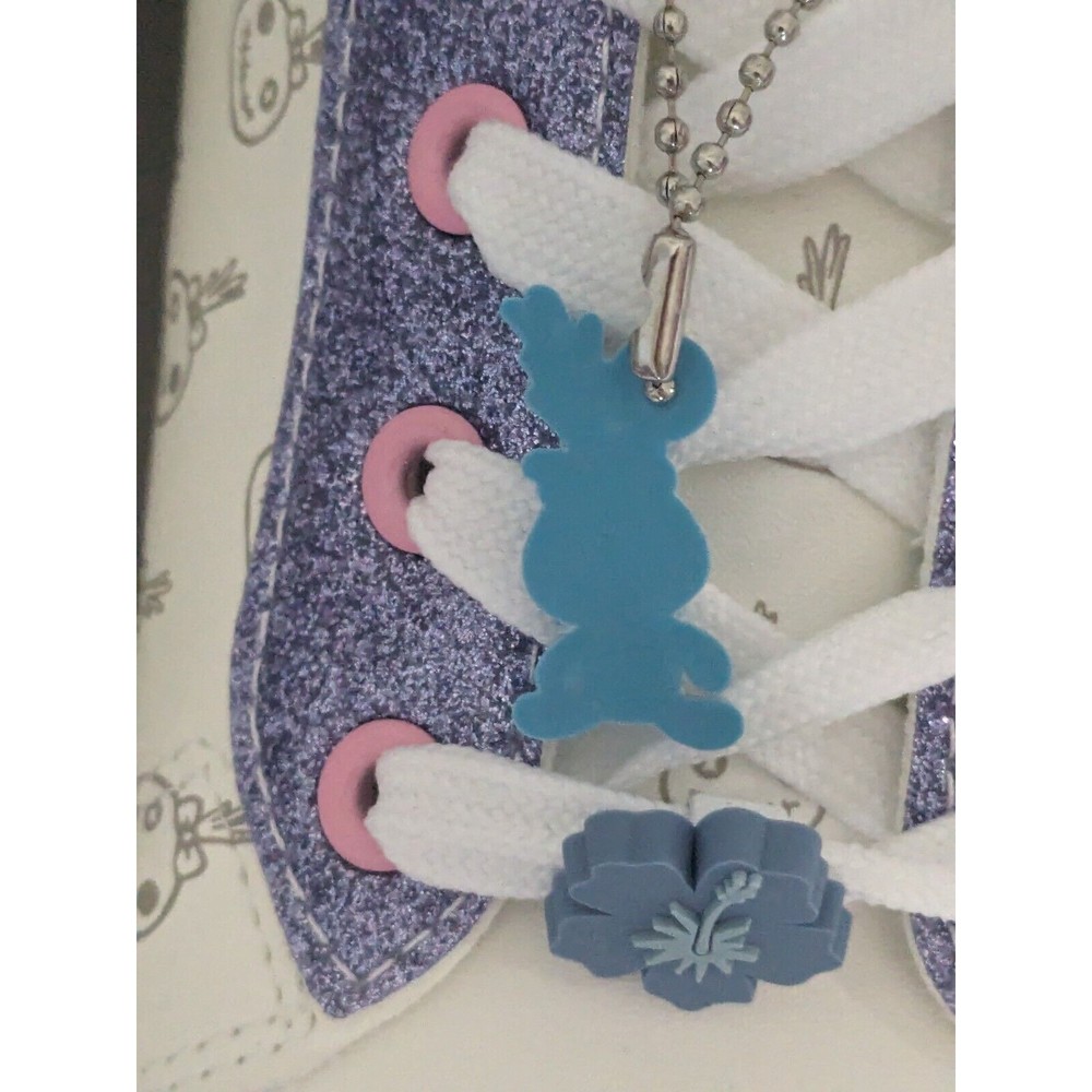 Disney Lilo & Stitch Low Top Court Sneakers Size 11 - Picture 4 of 8